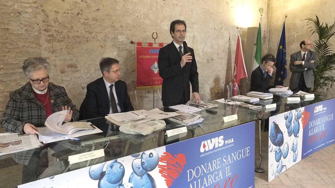 Un momento della cerimonia di premiazione