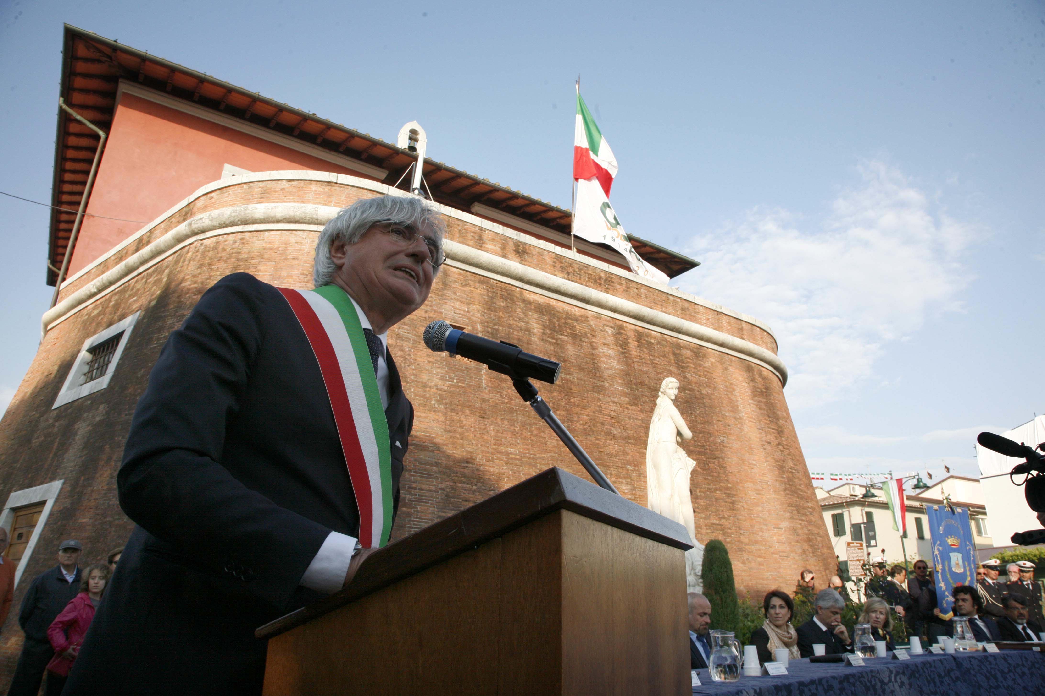 Il sindaco di Forte Umberto Buratti 