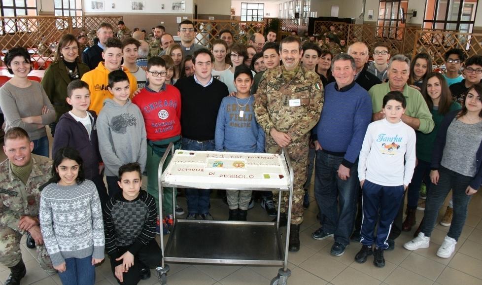 I ragazzi di Reggiolo riabbracciano gli eroi del terremoto 
