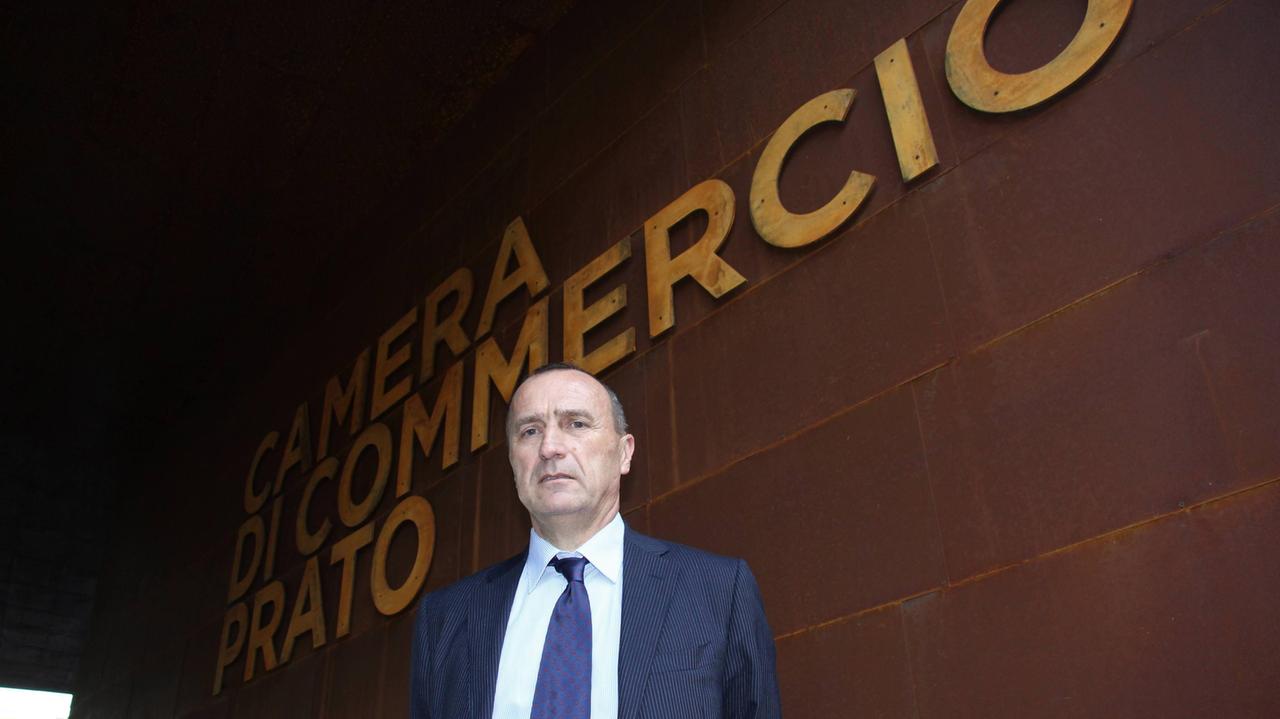 Il presidente della Camera di commercio di Prato Luca Giusti