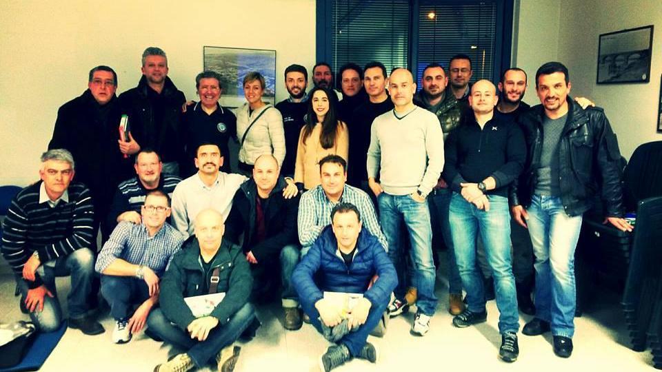 I carabinieri che hanno partecipato al corso