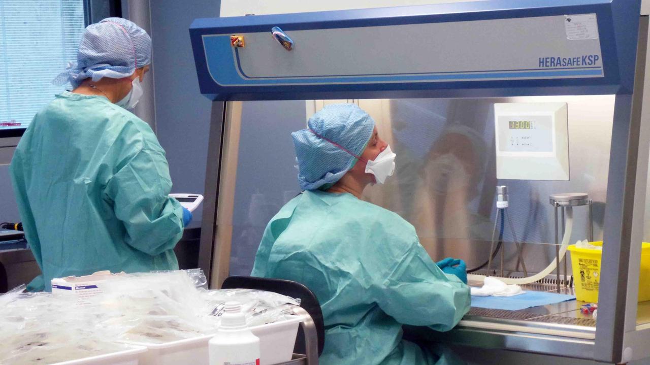 Un ambulatorio dell'ospedale di Cona (foto archivio)