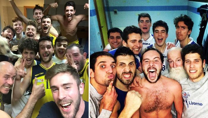 I selfie della vittoria di Libertas e Pielle 
