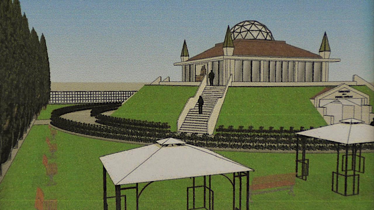 Il progetto del tempio della cremazione che una società vuole realizzare a Grosseto