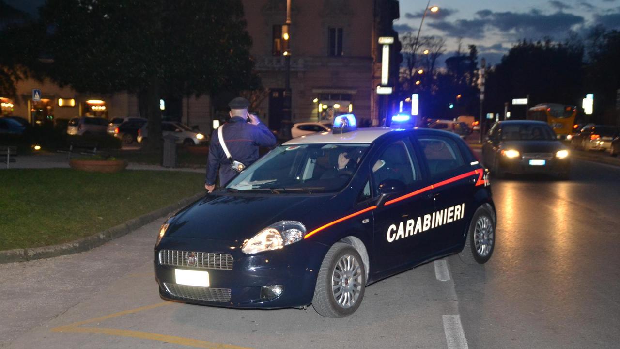Una pattuglia dei carabinieri