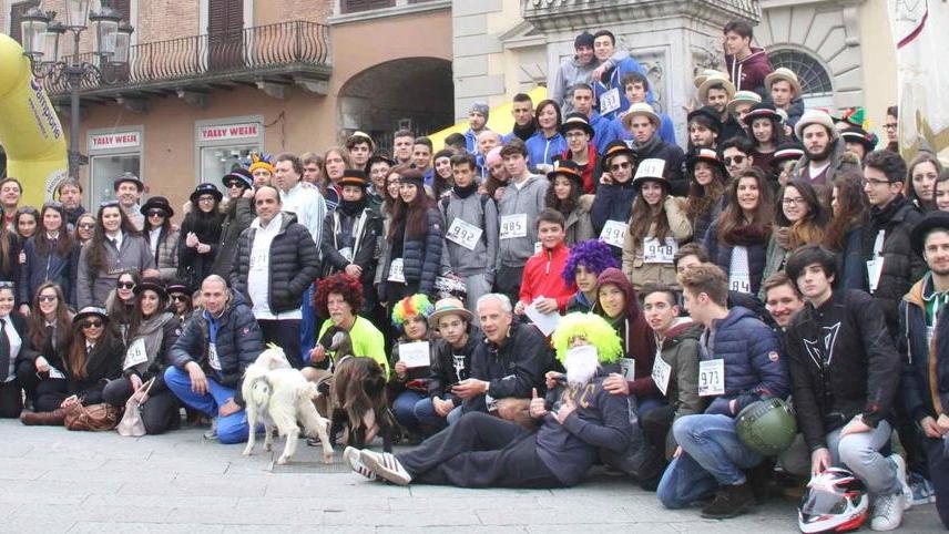 Sport e ordini goliardici alla Staffetta del Sorriso
