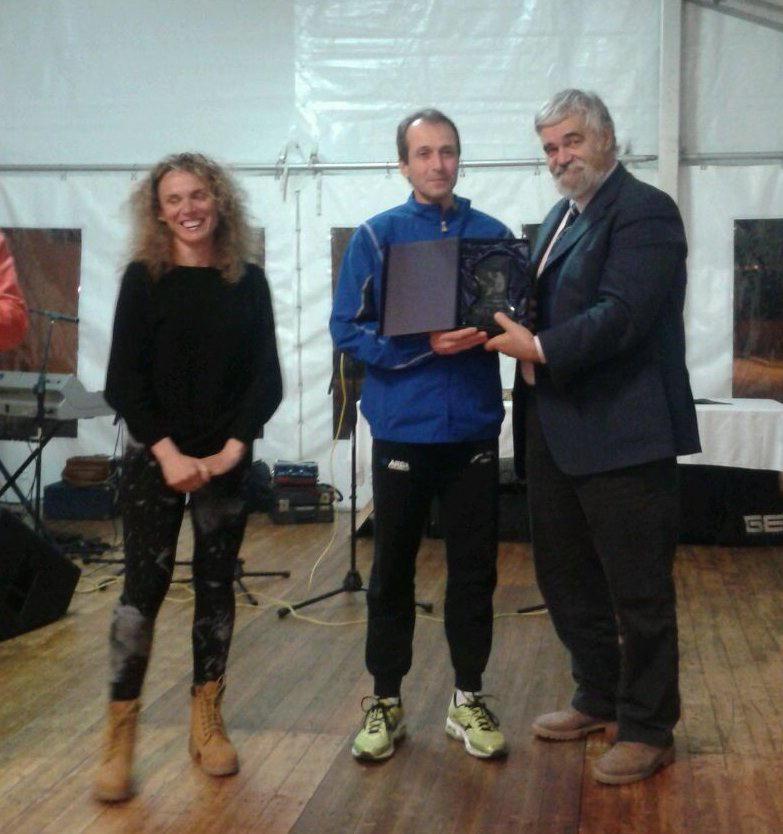 Becatti premiato insieme a Maria Ruggeri