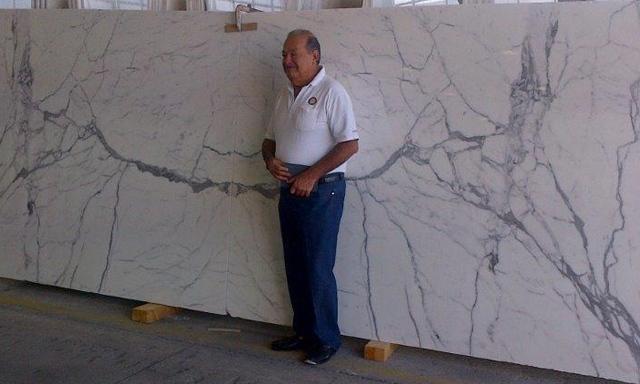 Carlos Slim a Carrara