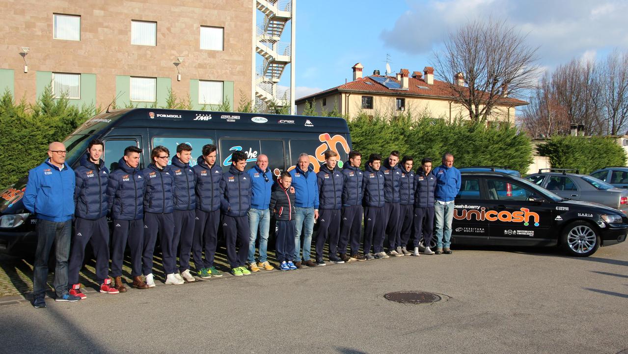 La formazione Juniores della Cipriani e Gestri