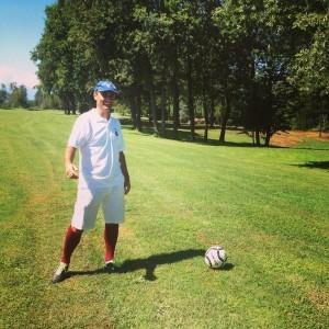 Stefano Santoni, asso livornese del footgolf 