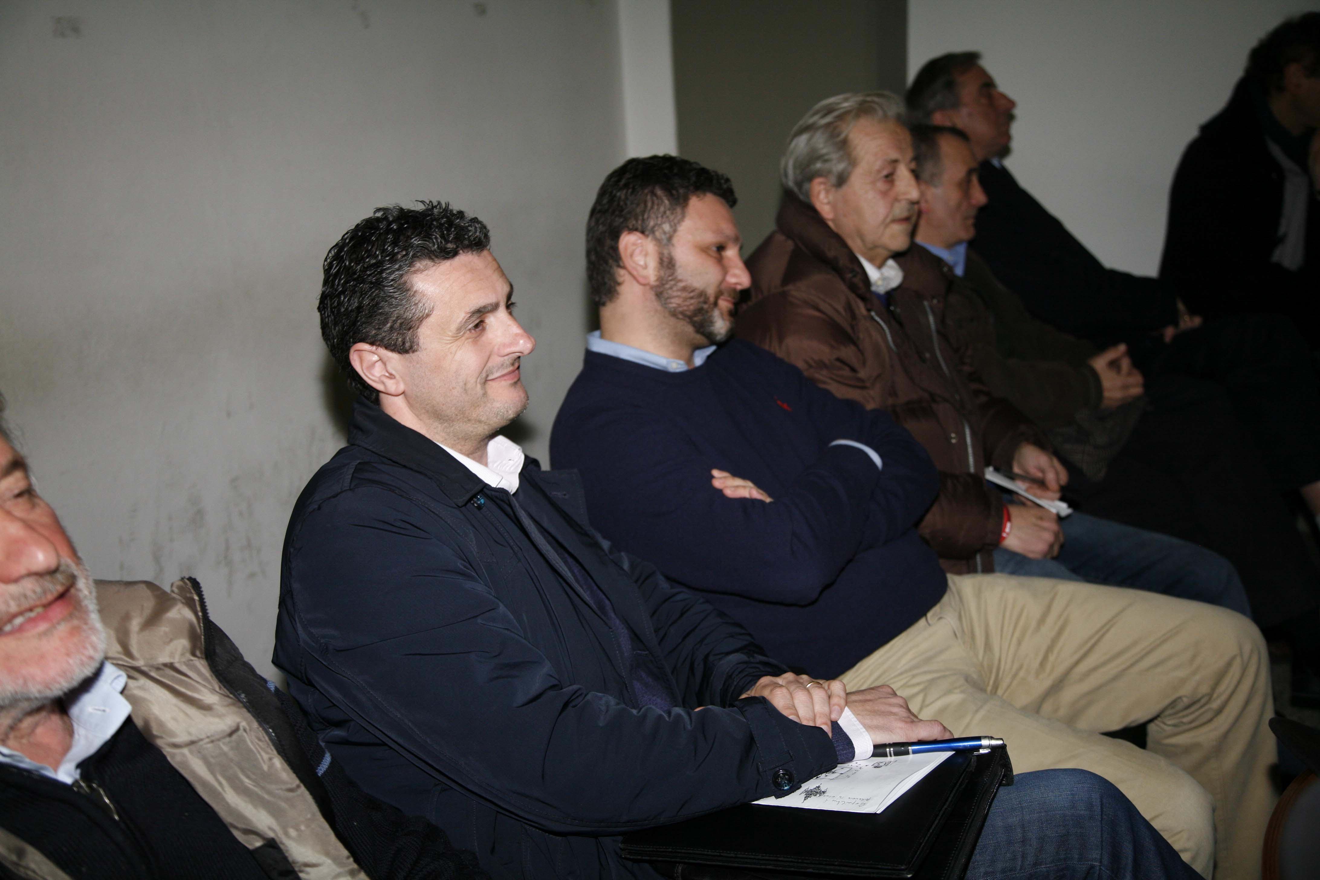 Luca Poletti all'assemblea del Pd