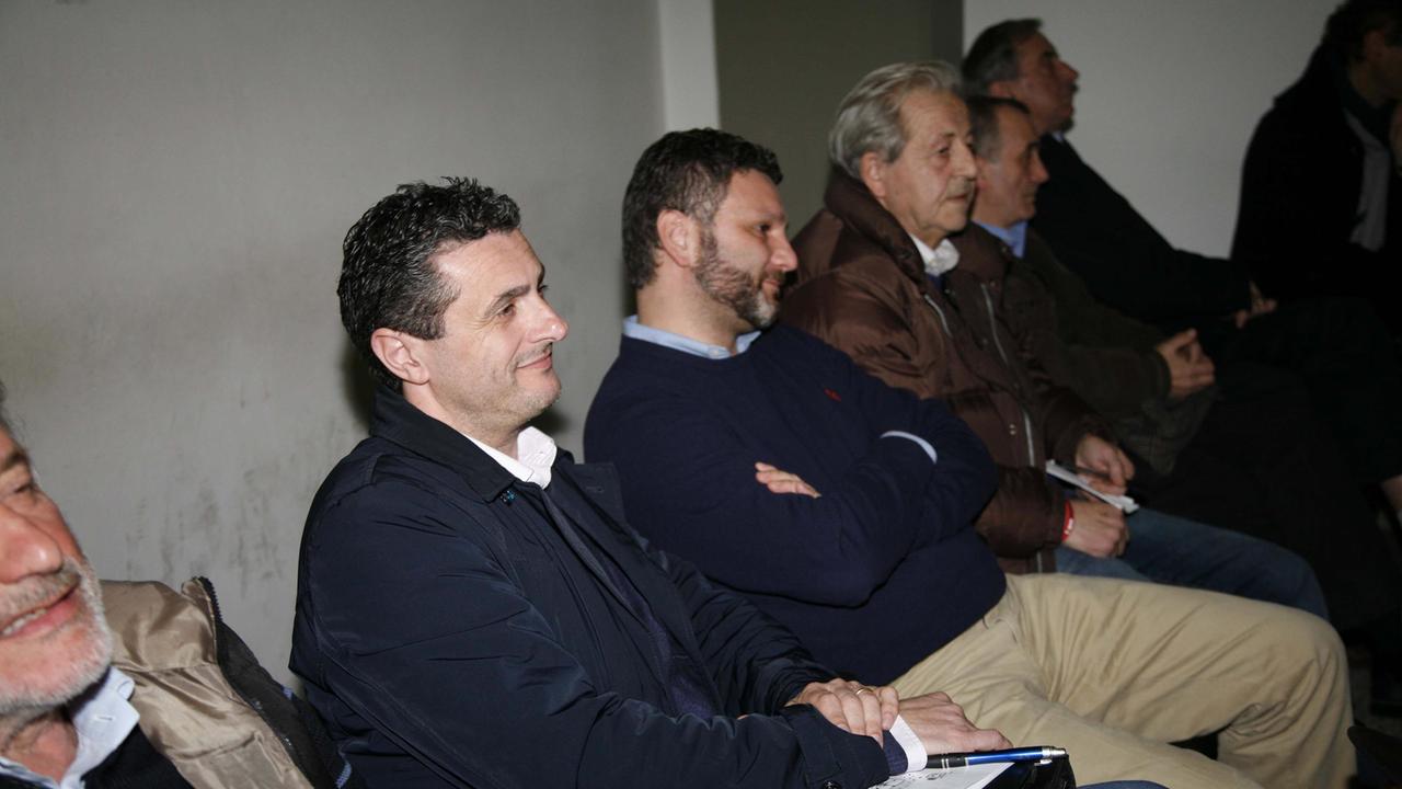 Luca Poletti all'assemblea del Pd