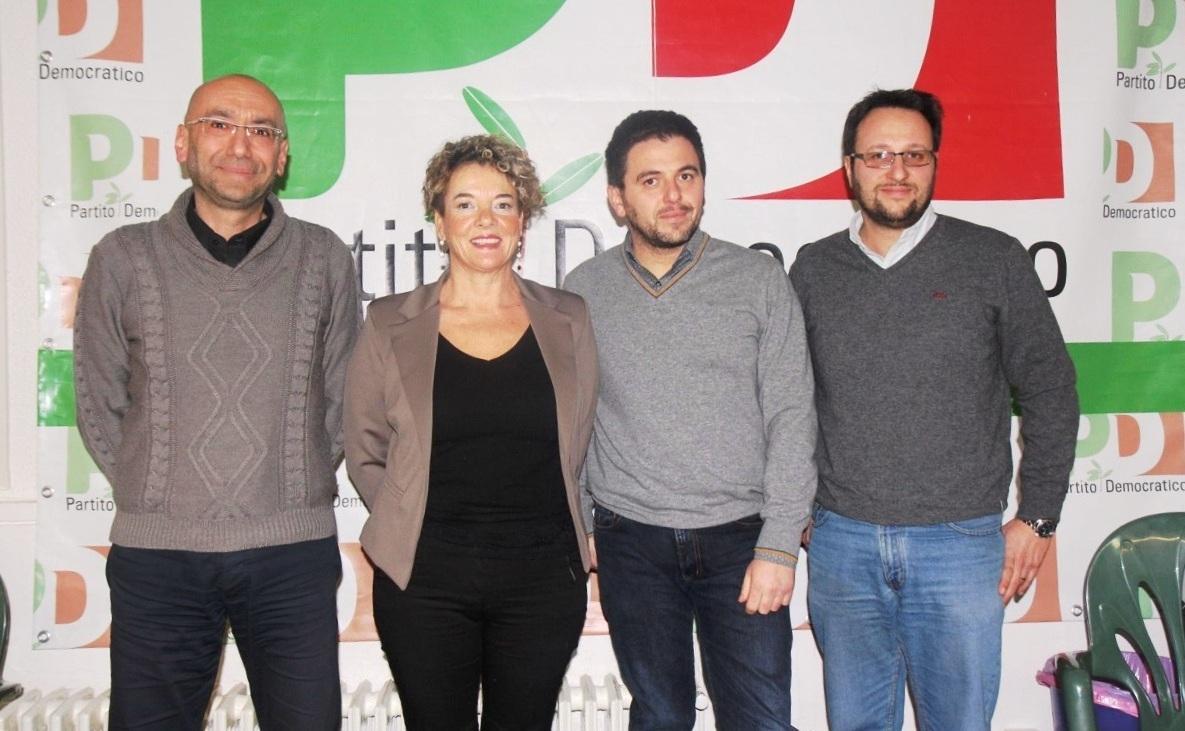 I quattro candidati alla segreteria comunale del Pd