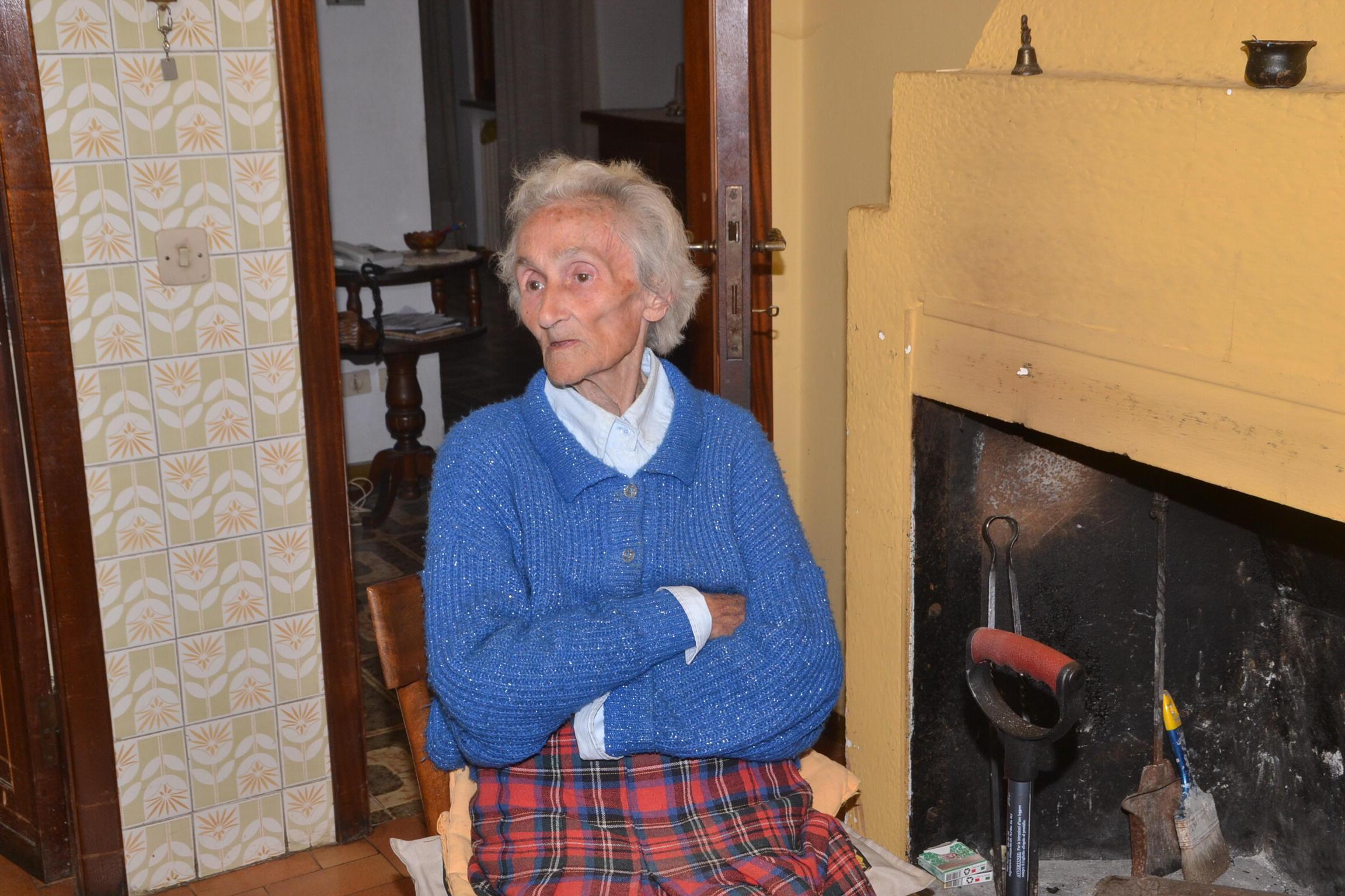 Diana Della Maggiora, l'anziana signora rapinata a Pieve San Paolo