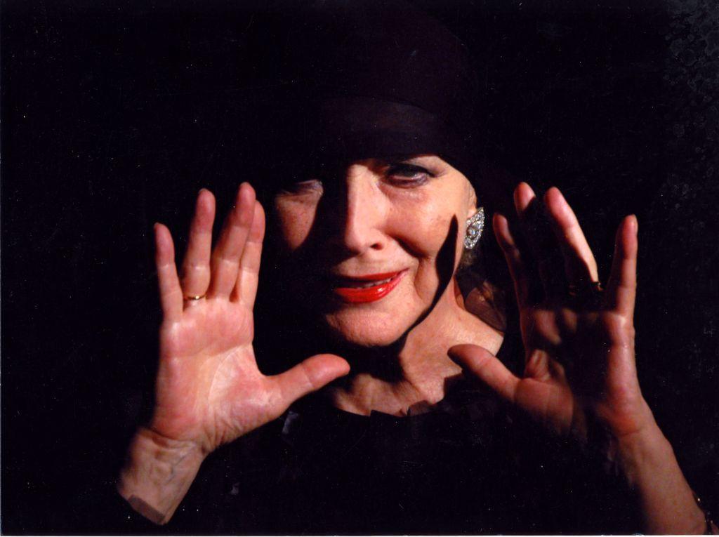 L'attrice Valentina Cortese