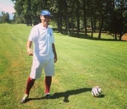 Il profeta delle buche Santoni re del footgolf 