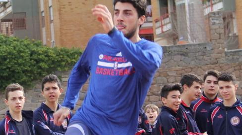 Studenti a lezione da Eugenio Meloni