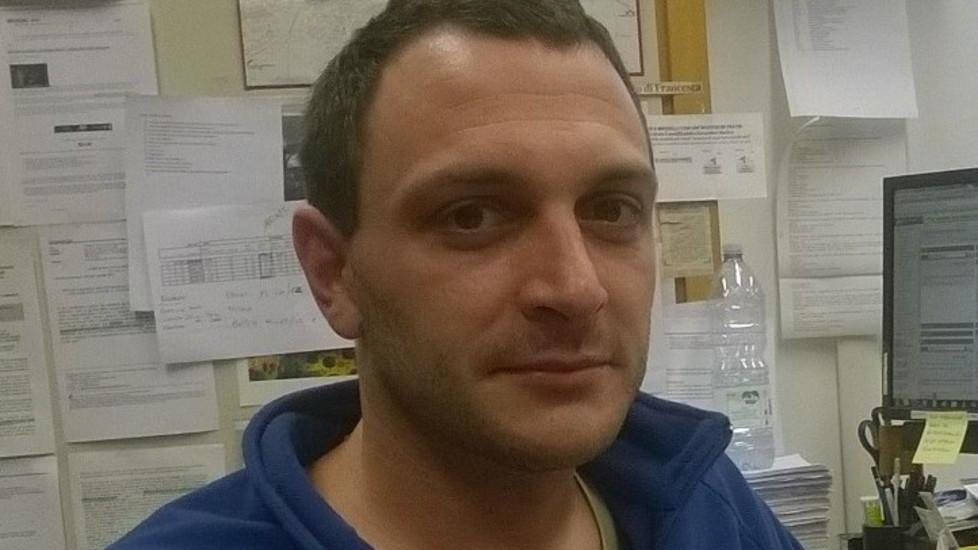 Simone Polimeno, uno degli artigiani multati