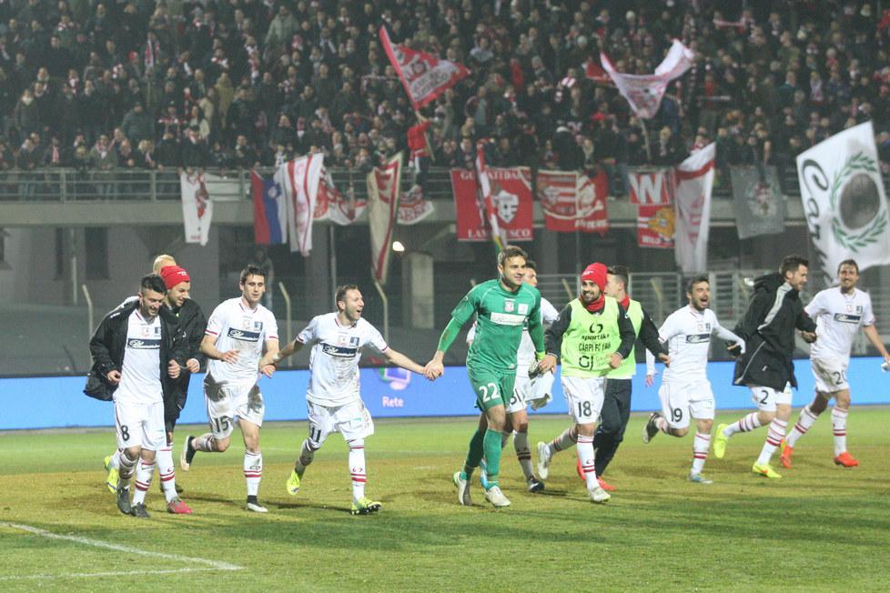Carpi, basta un tredici da serie A 