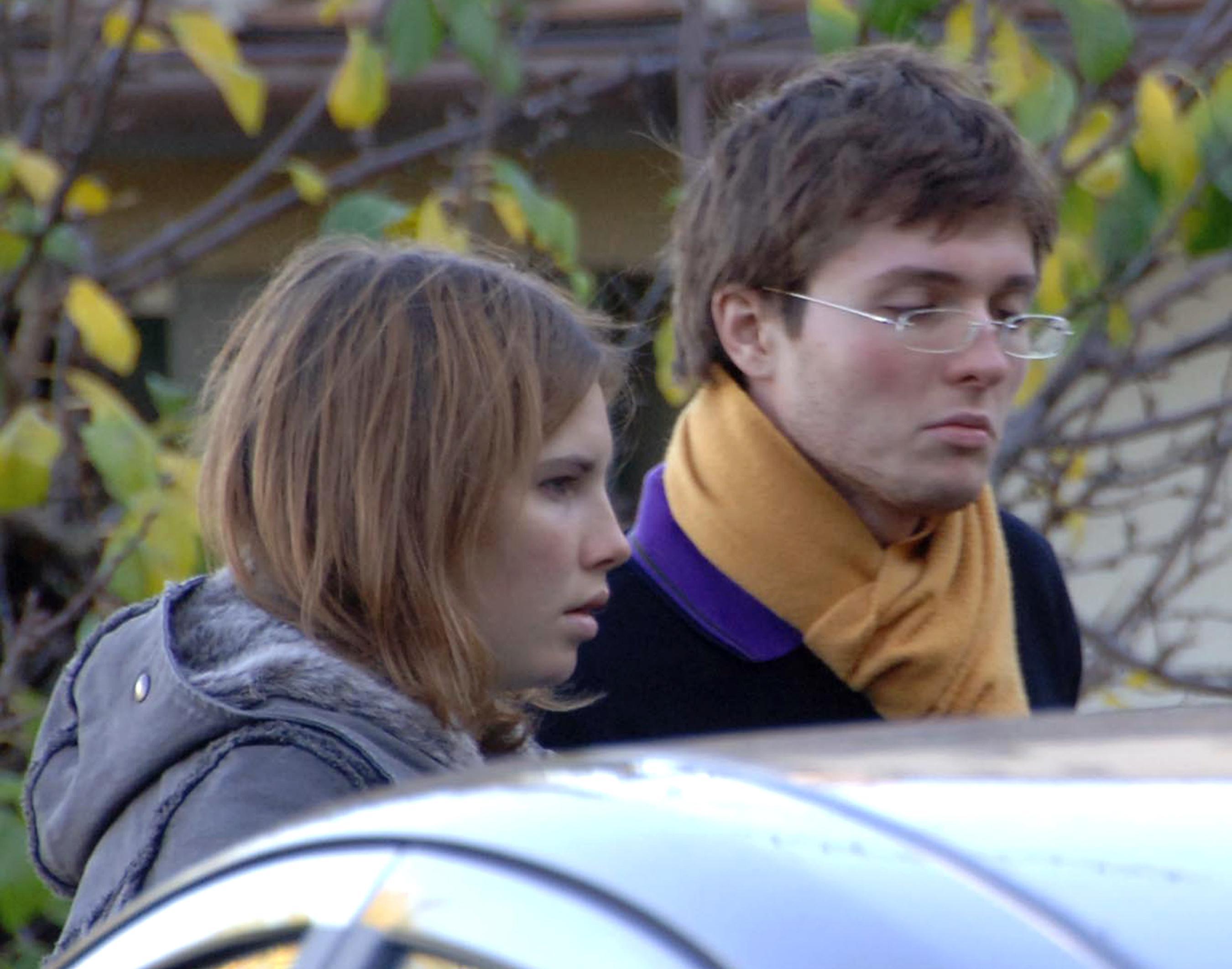 Raffaele Sollecito (nella foto con Amanda Knox)