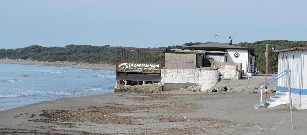 Ansedonia, spiaggia divorata dall’erosione