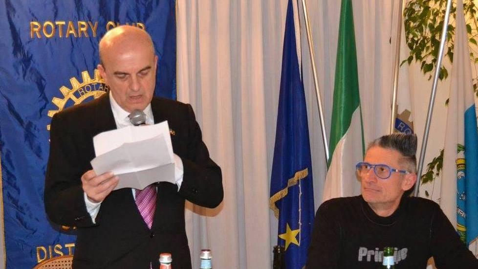 L’arringa di Lucchetta al Rotary