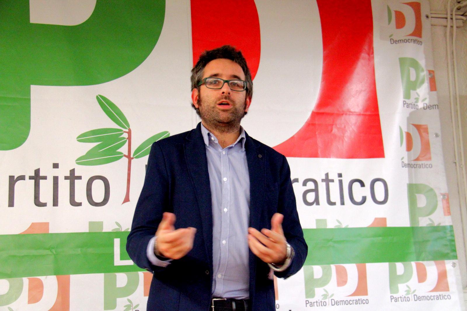 Il segretario territoriale del Pd, Lorenzo Bacci