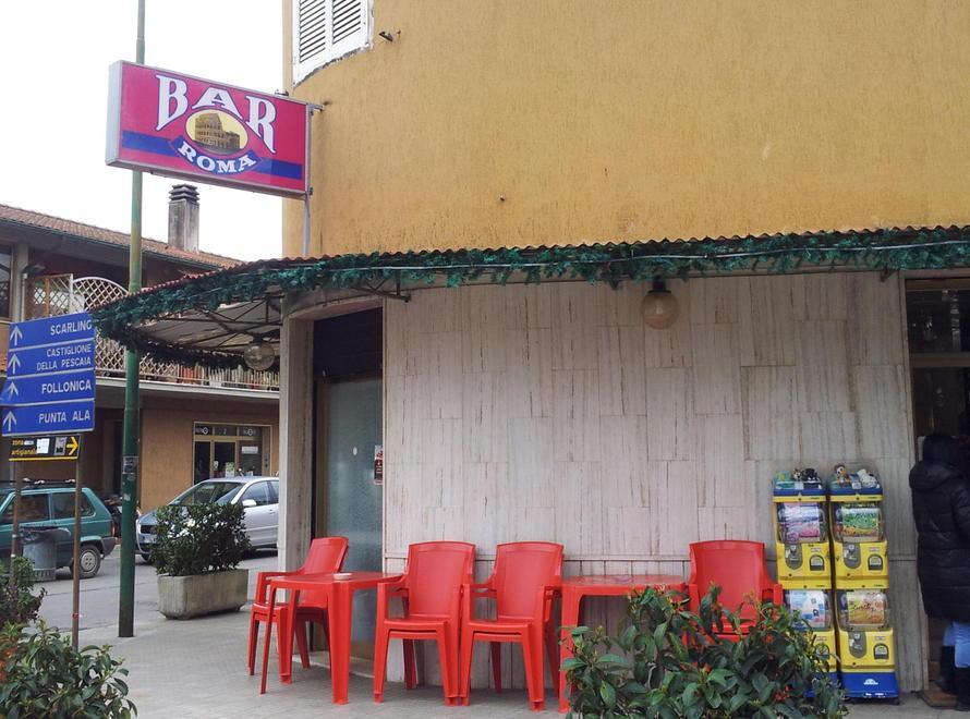 Il bar Roma a Gavorrano