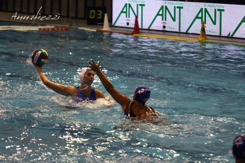 La Waterpolo Prato in attacco