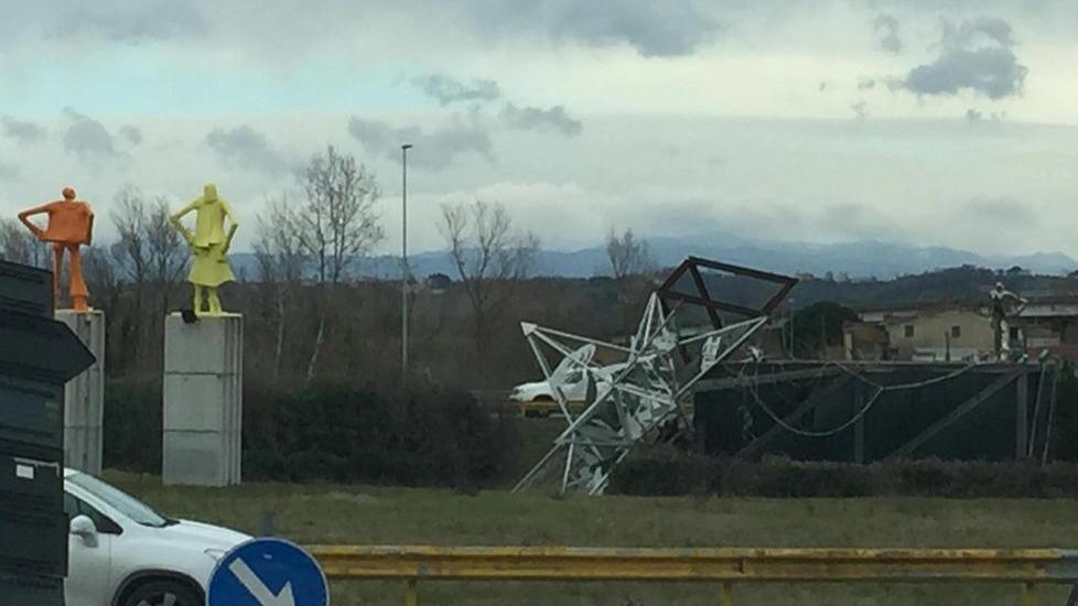 Piegata in due anche la stella di Metzler