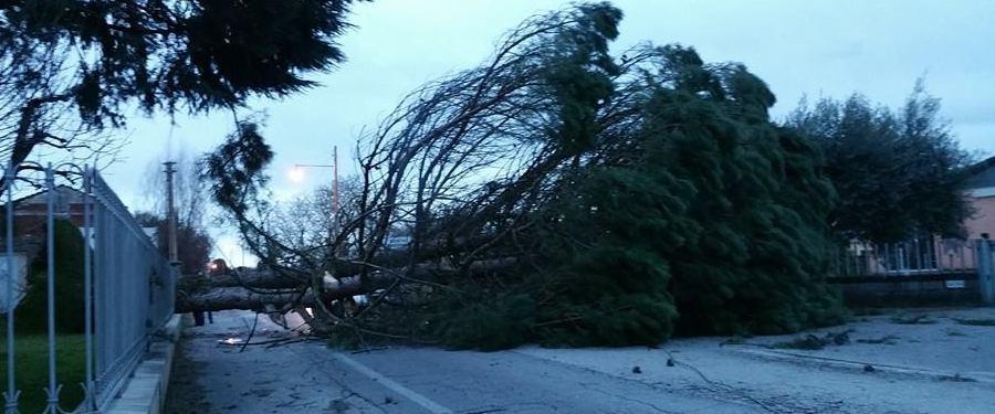Caos sulle strade e black out a Capannori 