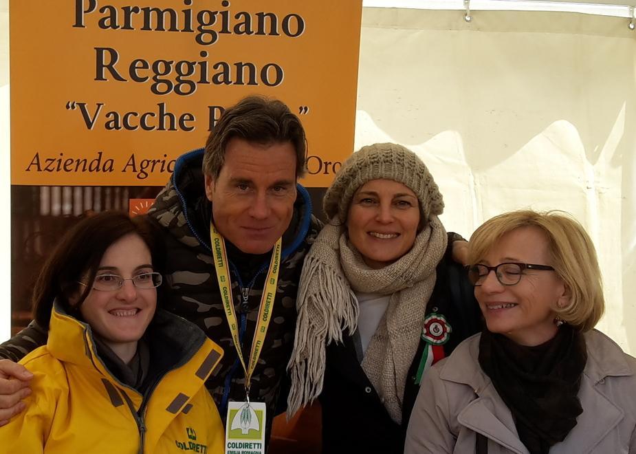 Delegazione ferrarese a difesa dei prodotti originali