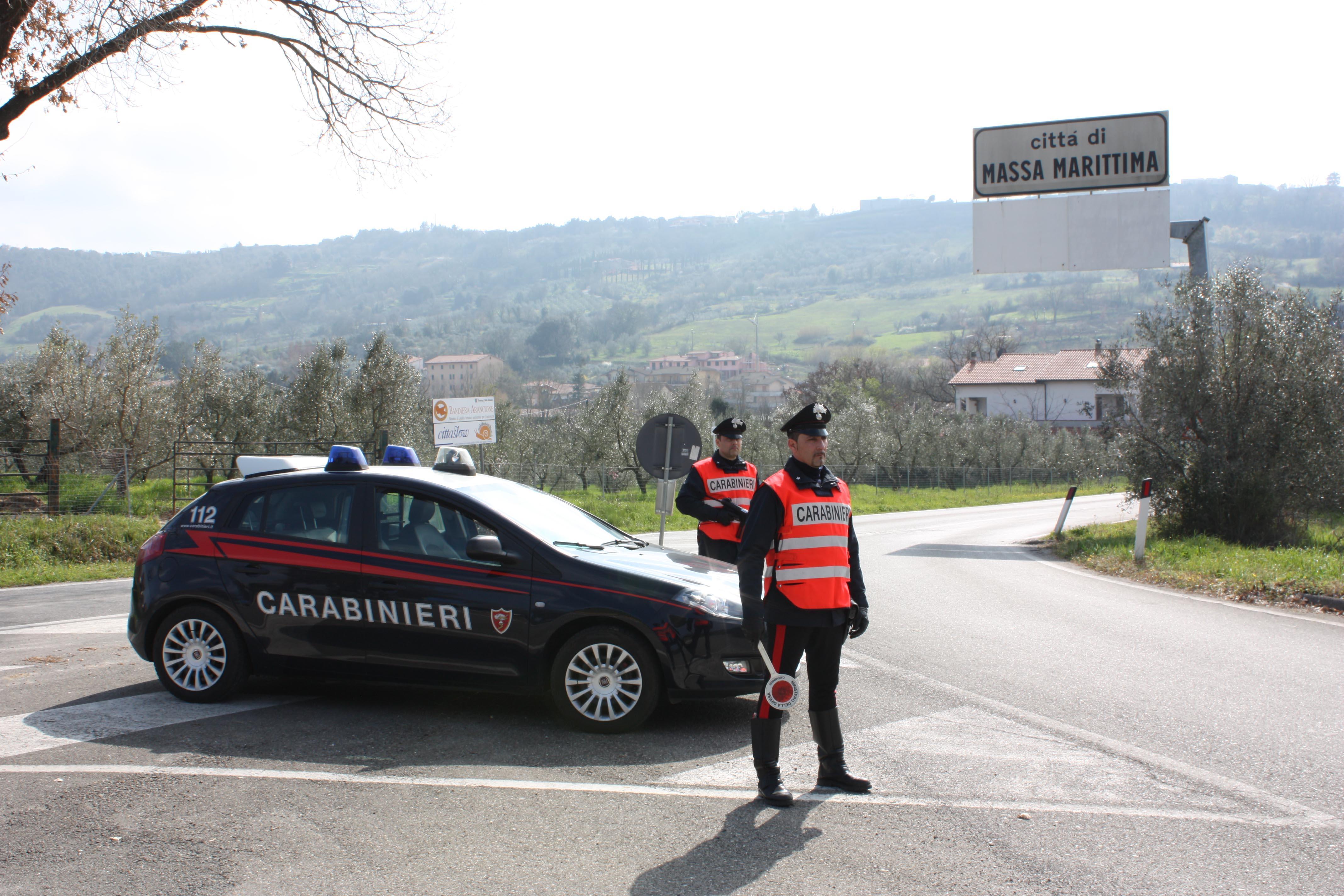 I carabinieri di Massa Marittima