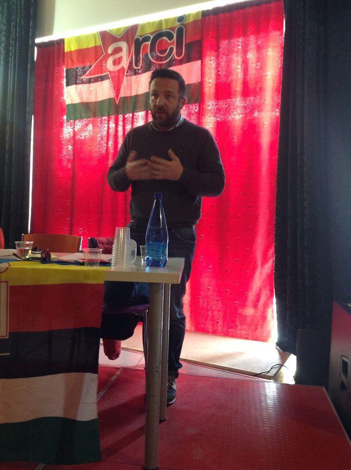 Christian Sensi, presidente dell'Arci
