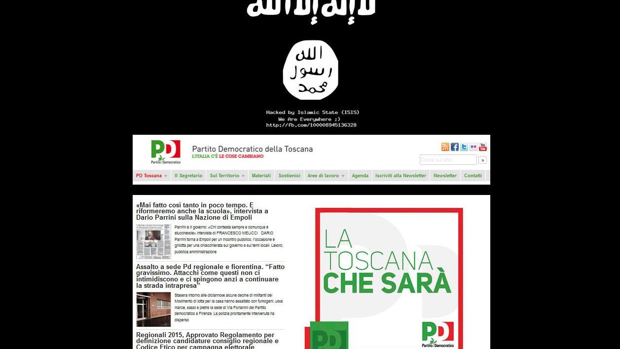 Hackerato il sito del Pd toscano. "Siamo l'Isis, siamo ovunque"
