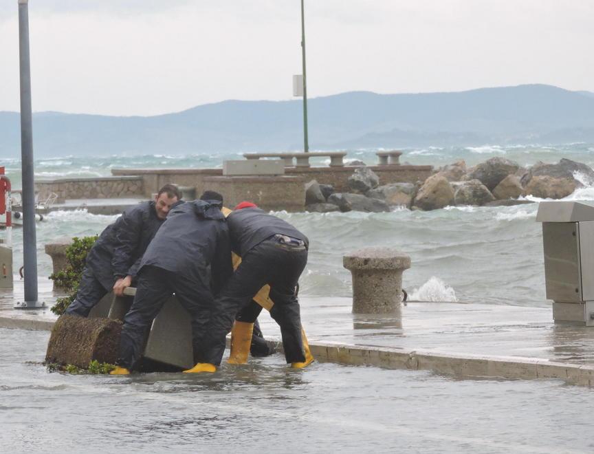 Argentario ferito dal mare «Mai visto niente di simile» 