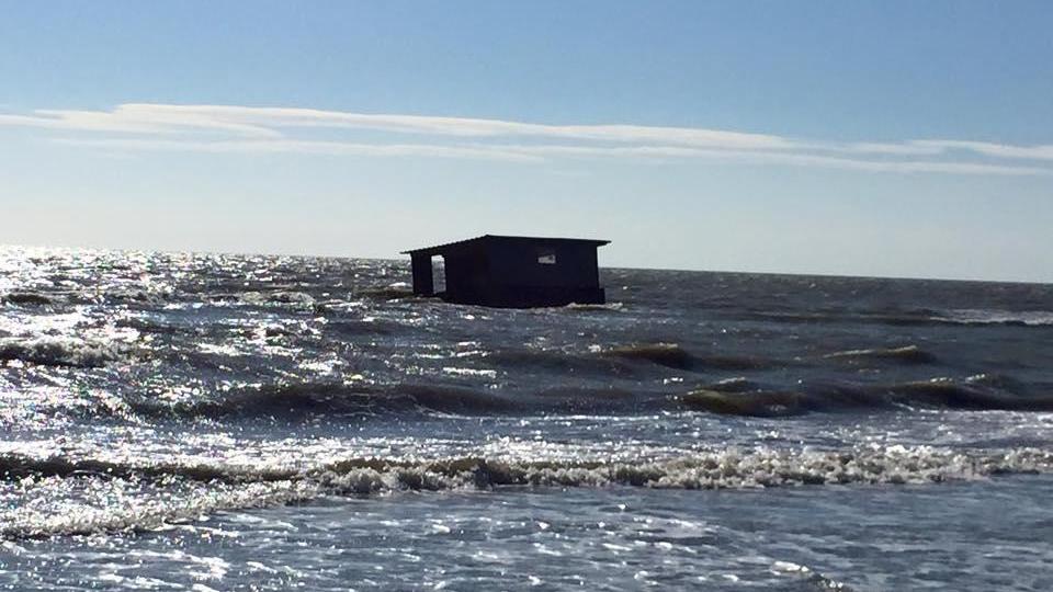 L'ultimo viaggio del casone da pesca