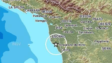 Scossa di terremoto con epicentro Rosignano: studenti fuori dalle scuole