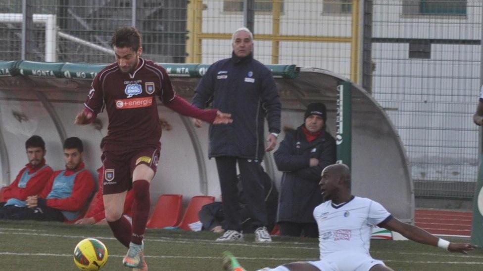 Il centrocampista del Pontedera Iacopo Galli