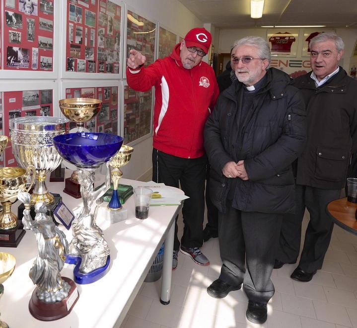 «Vengo a vedere una partita per incoraggiare i ragazzi» 