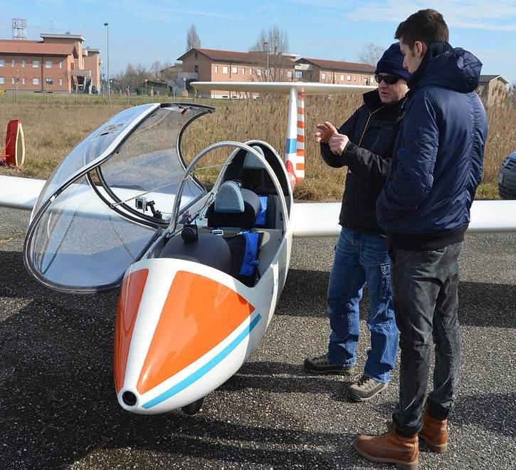 A Ferrara per planare con gli alianti 
