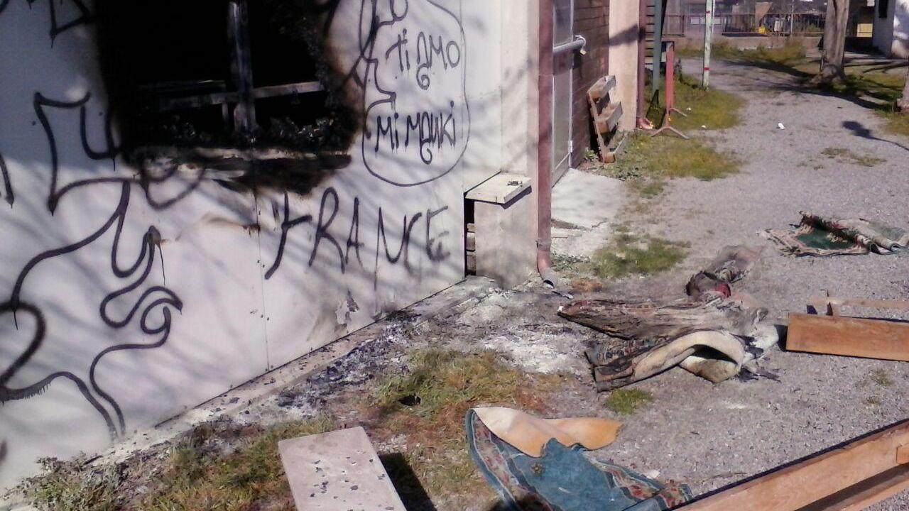 La Casa del Popolo di Bagno di Gavorrano devastata