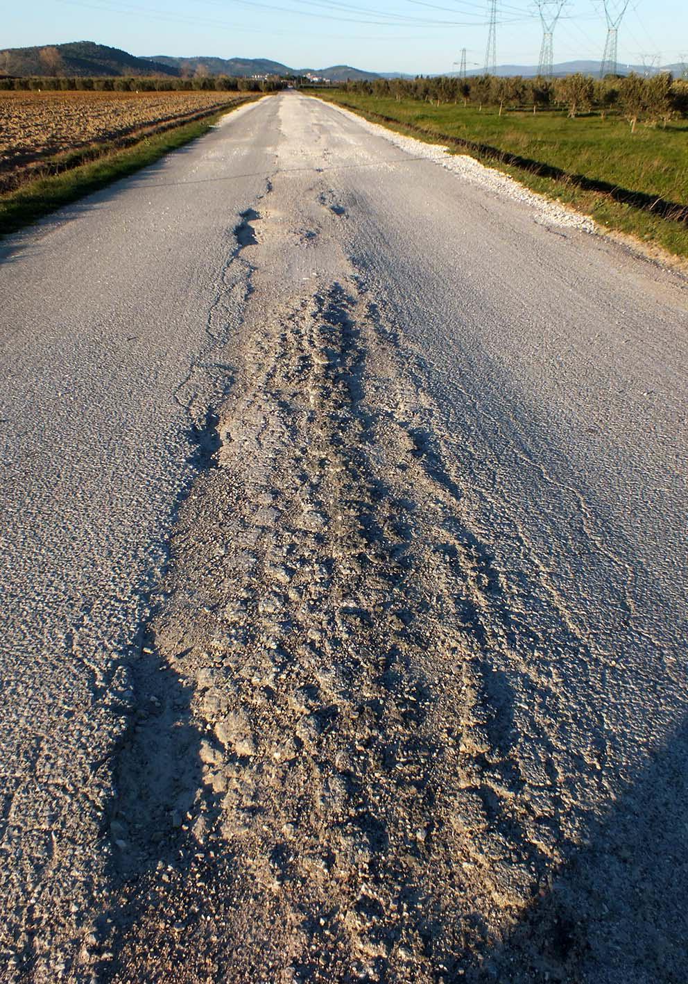 La strada di Bandita (foto Paolo Barlettani)
