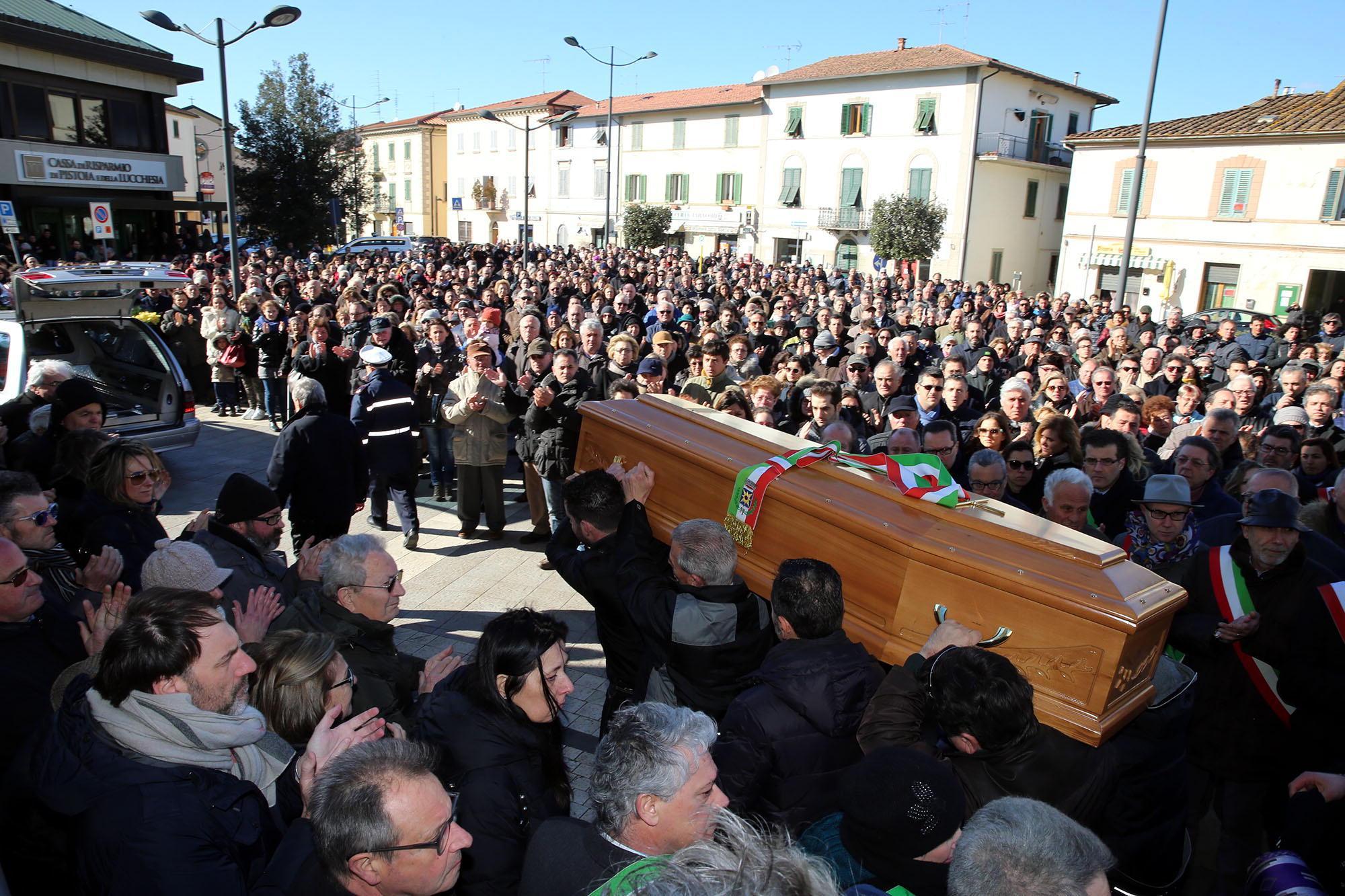 Il funerale di Antonio Pappalardo (foto Nucci)