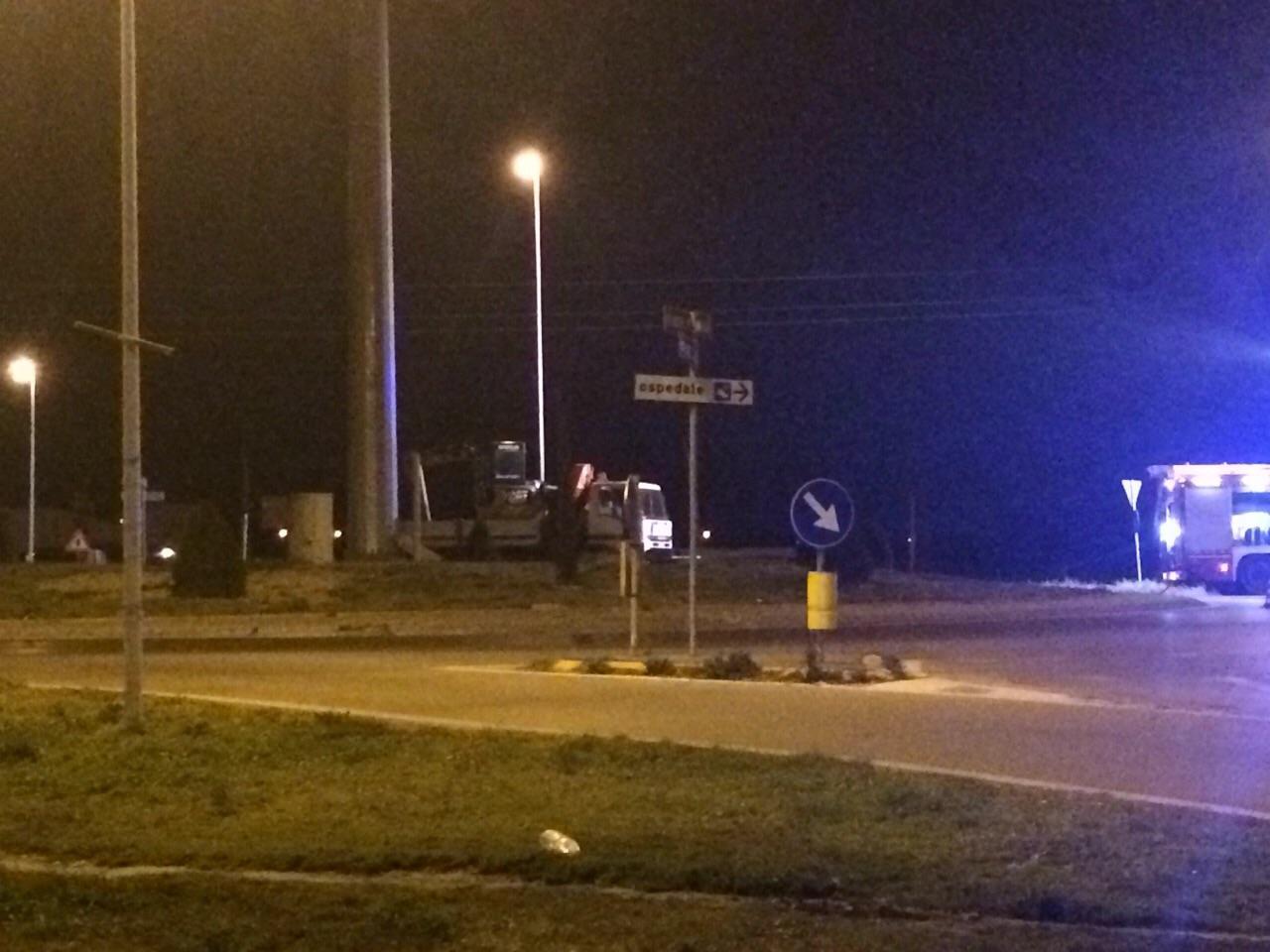 L'insersezione fra via di Nebbiaia e viale XIV Aprile dove si è verificata la fuga di gas