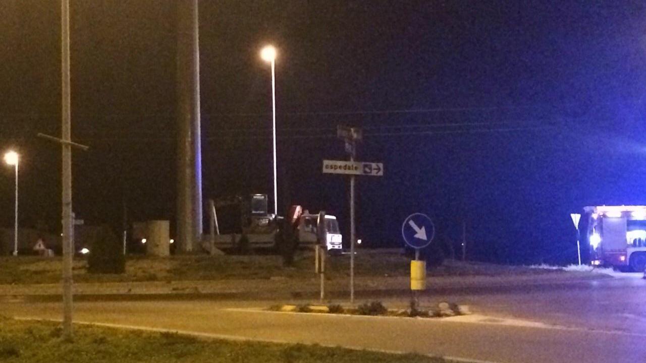 L'insersezione fra via di Nebbiaia e viale XIV Aprile dove si è verificata la fuga di gas