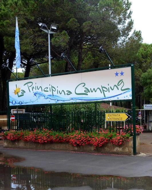 Camping Principina, alta tensione 