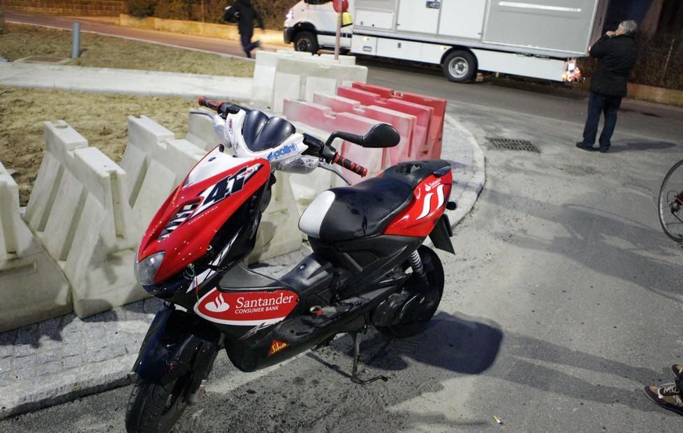 Centra il camion in scooter giovane finisce all’ospedale 