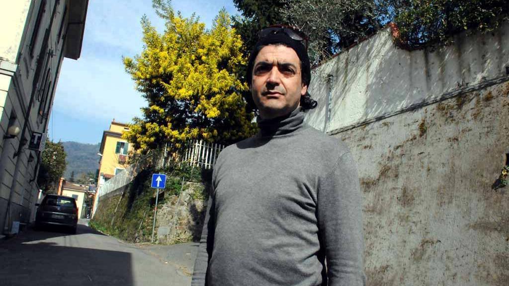 Giorgio Tredici titolare della tabaccheria