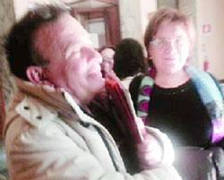 Luigi Moretto all'uscita del tribunale